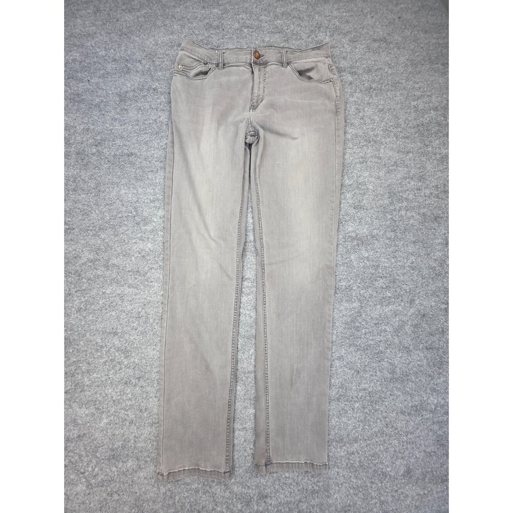 Mugsy Jeans Men's FITS 31 x 33 Gray Slim Straight Stretch